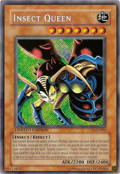 Reina Insecto [CT1-EN005] Secreto Raro 