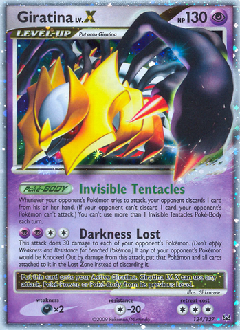 Giratina LV.X (124/127) [Platino: Juego básico] 