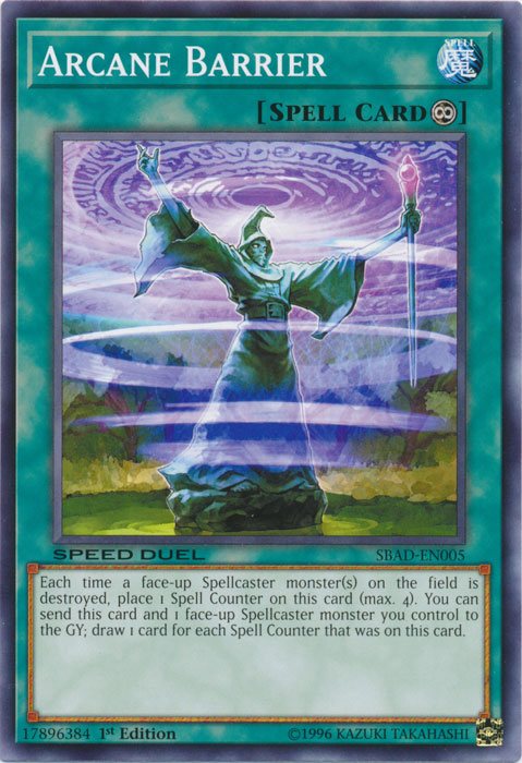 Barrera Arcana [SBAD-EN005] Común 
