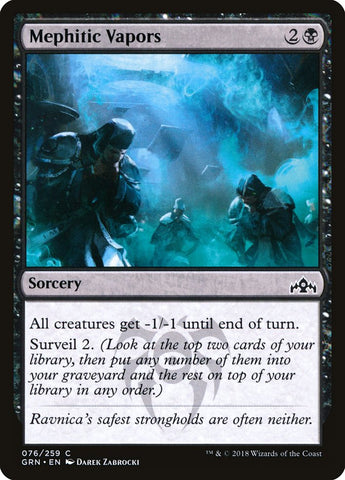 Vapores mefíticos [Gremios de Ravnica] 