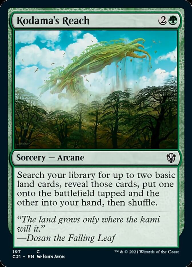 El alcance de Kodama [Commander 2021] 