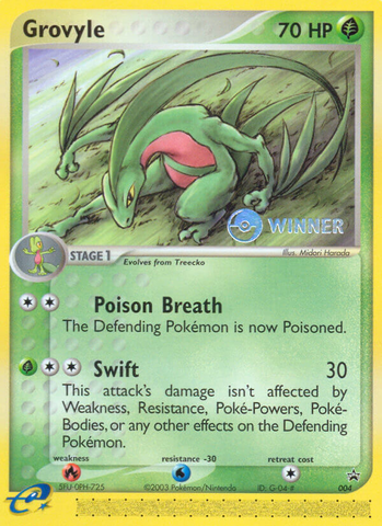 Grovyle (004) [Nintendo: Promociones de Black Star] 