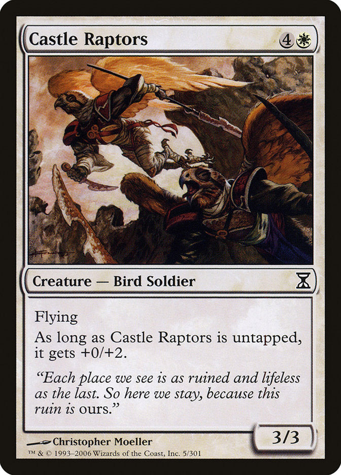 Castle Raptors [Espiral del tiempo] 