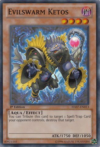 Ketos Evilswarm [HA07-EN013] Súper Raro 