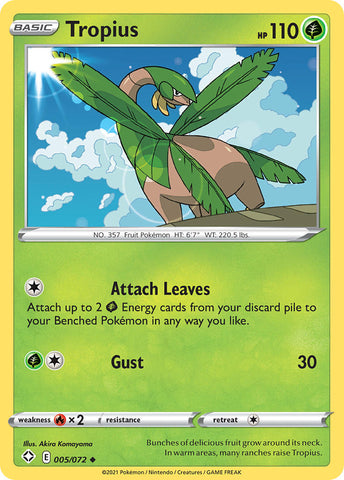 Tropius (005/072) [Espada y escudo: Destinos brillantes] 