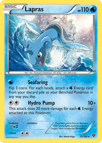 Lapras (35/146) [XY: Conjunto básico] 