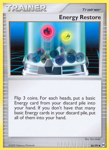 Restauración de energía (86/99) [Platino: Arceus] 