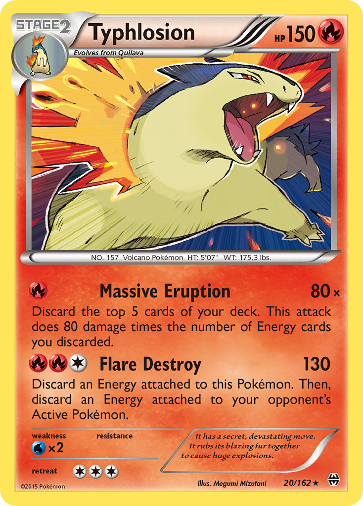 Tiflosión (20/162) [XY: AVANCE] 