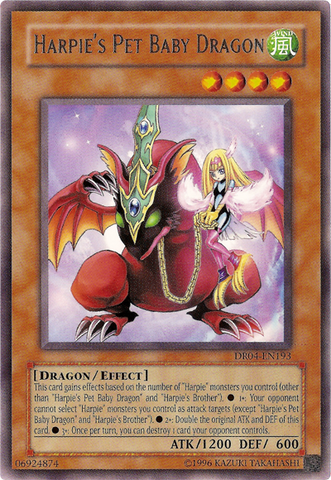 Dragón bebé mascota de Harpie [DR04-EN193] Raro 