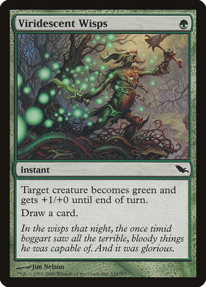 Wisps viridiscentes [Páramo Sombrío] 