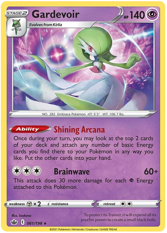 Gardevoir (061/198) [Espada y escudo: Reino escalofriante] 