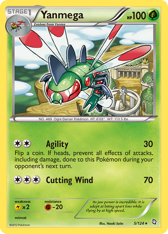 Yanmega (5/124) [Blanco y Negro: Dragones Exaltados] 