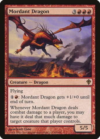 Dragón Mordiente [Despertar del Mundo] 