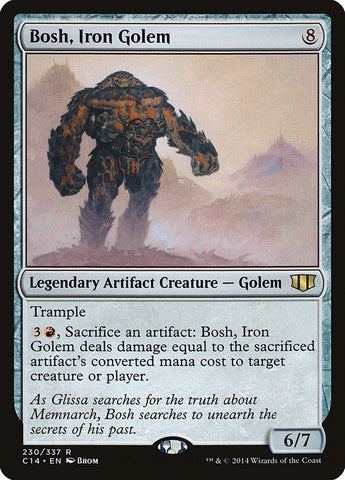 Bosh, Golem de Hierro [Comandante 2014] 