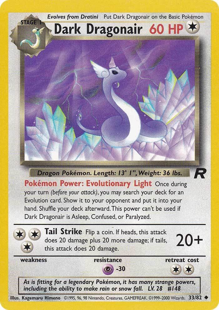 Dark Dragonair (33/82) [Equipo Rocket Unlimited] 