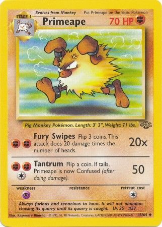 Primeape (43/64) [Selva ilimitada] 