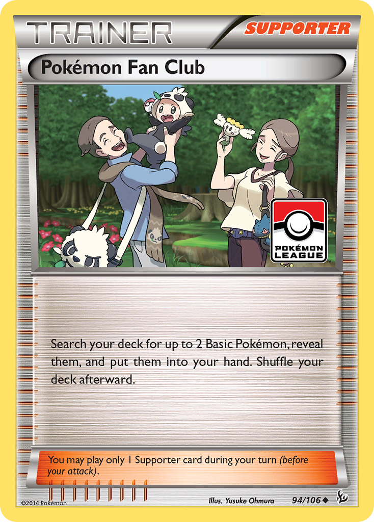 Club de fans de Pokémon (94/106) [XY: Flashfire] 
