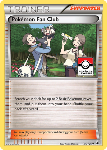 Club de fans de Pokémon (94/106) [XY: Flashfire] 