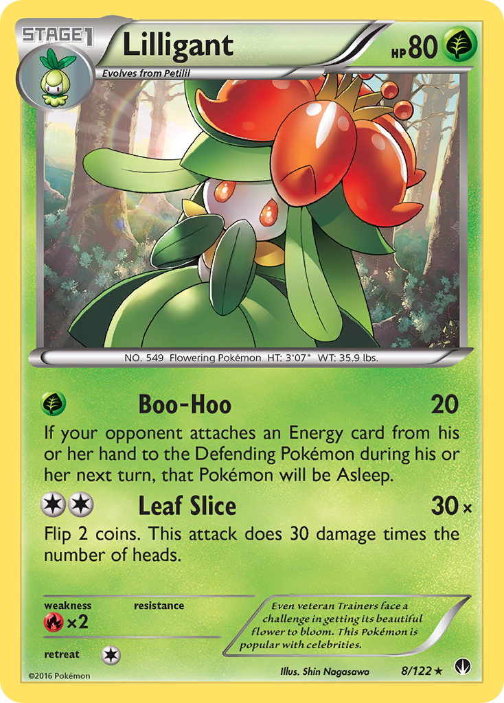 Lilligant (8/122) [XY: Punto de ruptura] 