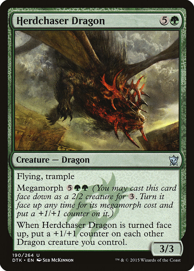 Dragón cazador de rebaños [Dragones de Tarkir] 