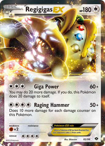 Regigigas EX (82/99) [Blanco y negro: Próximos destinos] 