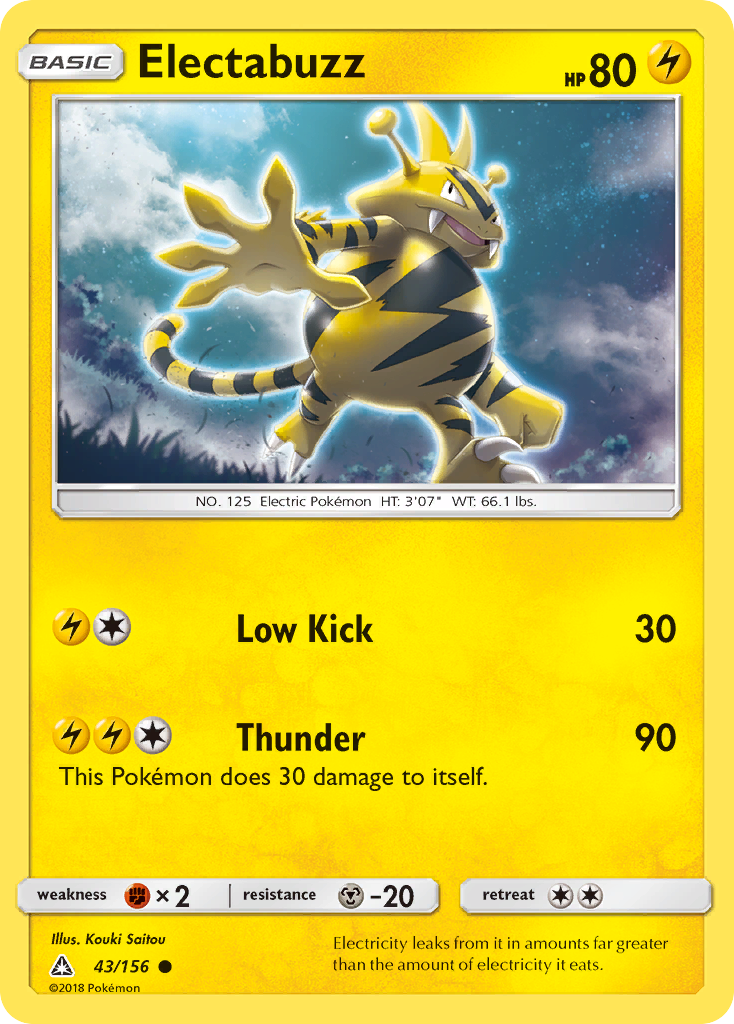 Electabuzz (43/156) [Sol y Luna: Ultra Prisma] 