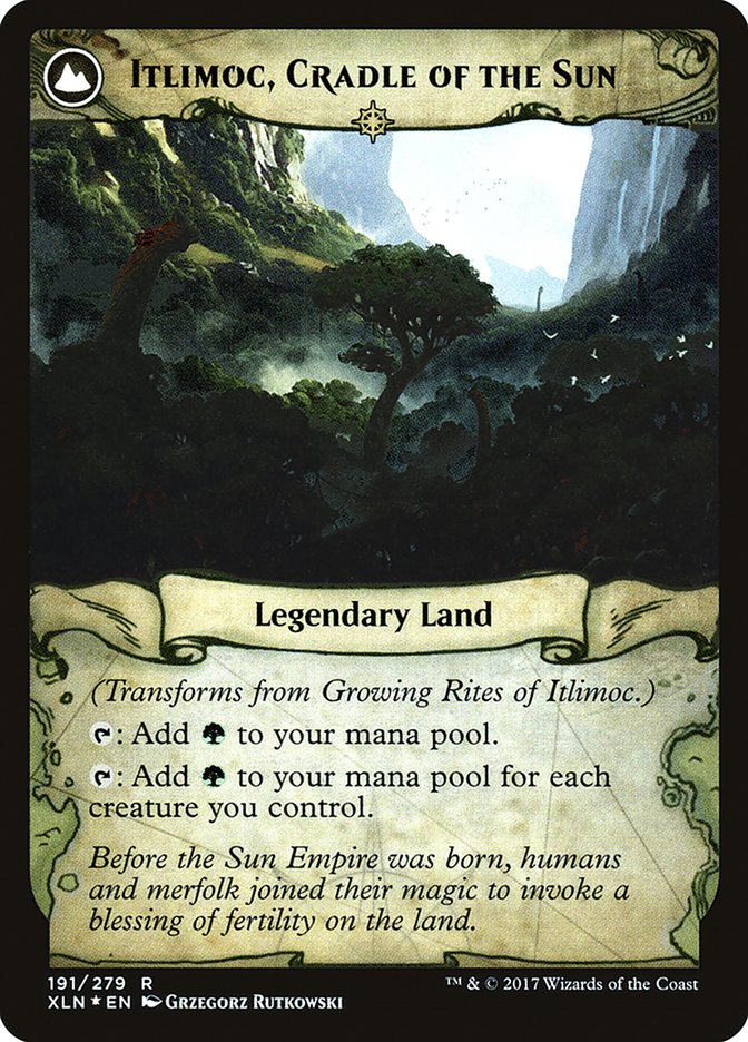 Ritos crecientes de Itlimoc // Itlimoc, cuna del sol [Promociones de presentación de Ixalan] 