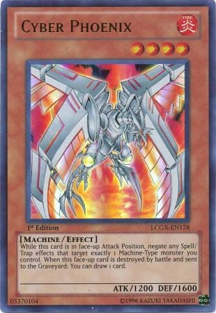 Ciber Fénix [LCGX-EN178] Ultra raro 