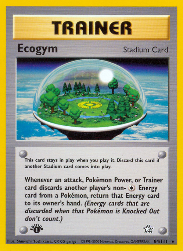 Ecogym (84/111) [Neo Génesis 1ª Edición] 