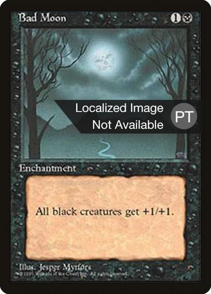 Bad Moon [Cuarta edición (borde negro extranjero)] 