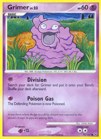 Grimer (75/127) [Platino: Juego básico] 