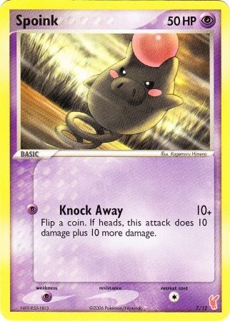 Spoink (7/12) [EX: Kit de entrenador 2 - Plusle] 