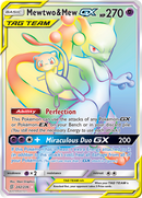 Mewtwo &amp; Mew GX (242/236) [Sol y Luna: Mentes Unificadas] 