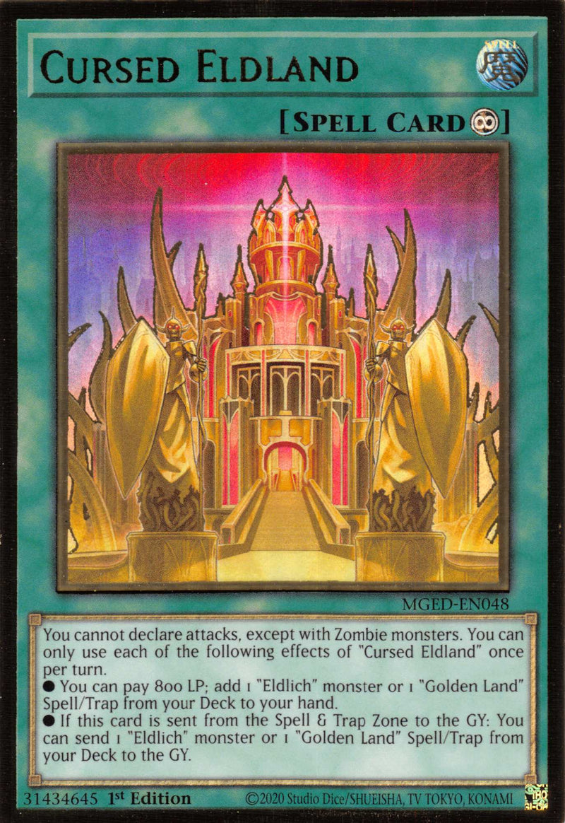 Eldland Maldito [MGED-EN048] Oro Raro 