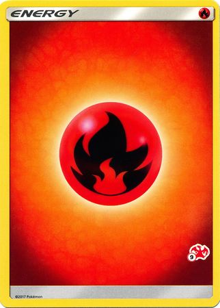 Energía de fuego (sello Charizard n.° 9) [Battle Academy 2020] 