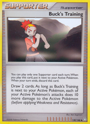 Entrenamiento de Buck (130/146) [Diamond &amp; Pearl: Legends Awakened] 