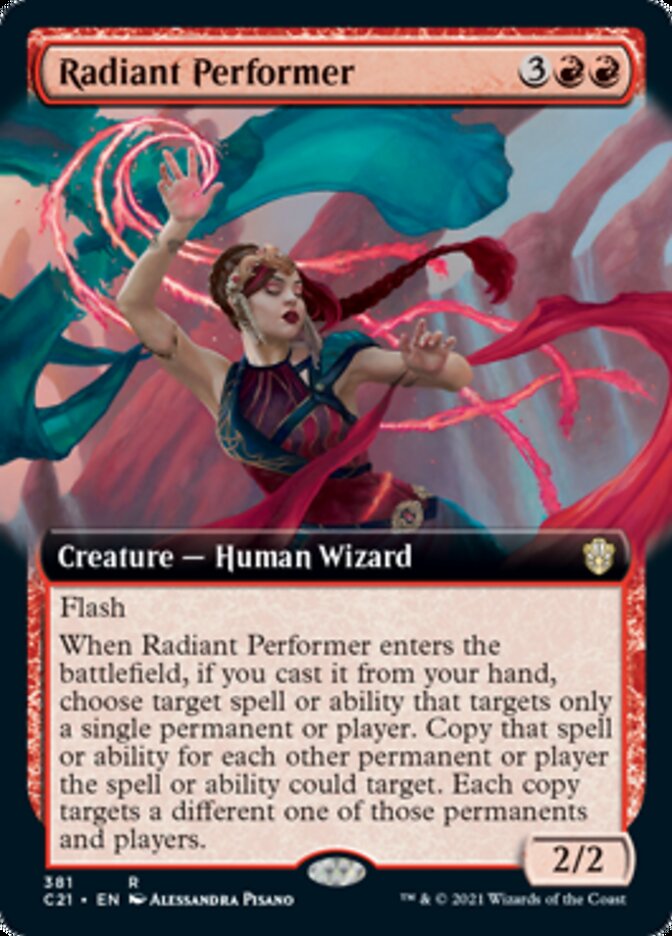 Intérprete radiante (arte extendido) [Commander 2021] 