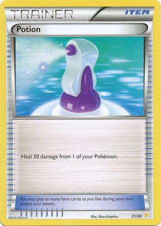 Poción (21/30) [XY: Kit de entrenador 3 - Pikachu Libre] 