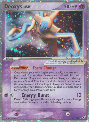 Deoxis ex (97/107) [EX: Deoxis] 