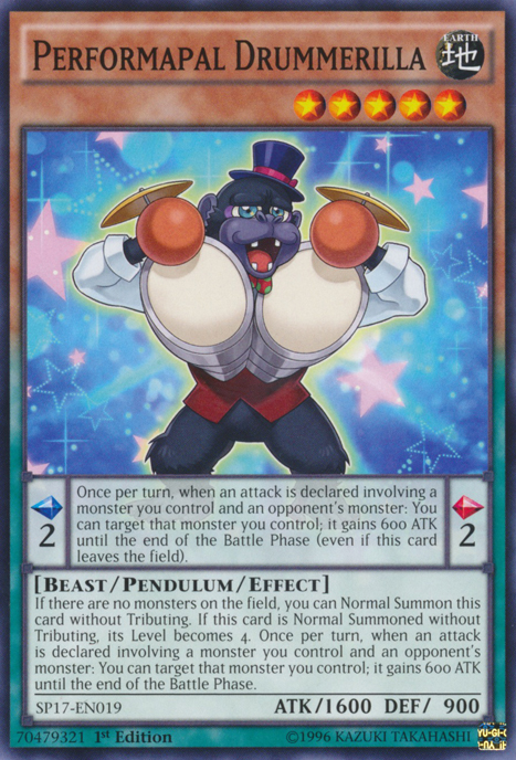 Drummerilla Performapal [SP17-EN019] Común 