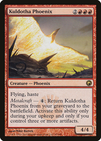 Kuldotha Phoenix [Cicatrices de Mirrodin] 