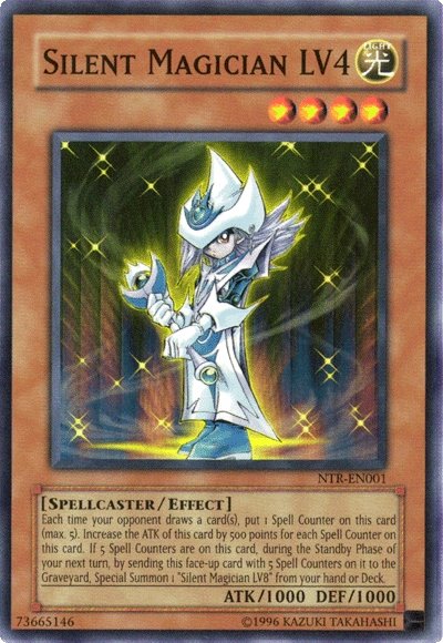 Mago Silencioso LV4 [NTR-EN001] Súper Raro 