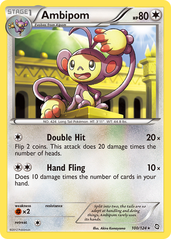 Ambipom (100/124) [Blanco y negro: Dragones exaltados] 
