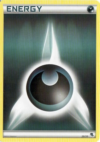 Energía de la oscuridad (20/30) [Blanco y negro: Kit de entrenador - Zoroark] 