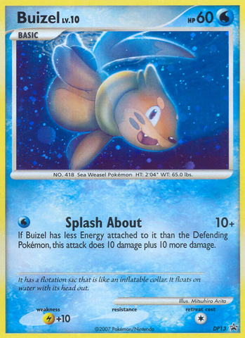 Buizel (DP13) [Diamante y Perla: Promociones Black Star] 