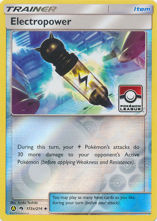 Electropower (172a/214) (Promoción de liga) [Sol y Luna: Trueno perdido] 