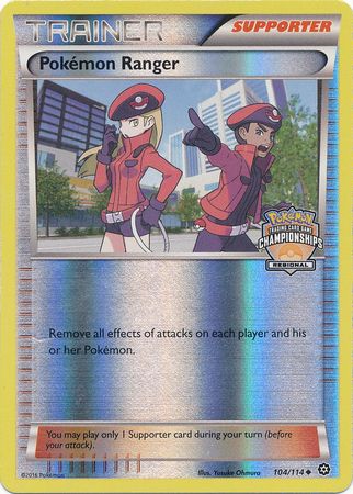 Pokémon Ranger (104/114) (Promoción del campeonato) [XY: Steam Siege] 