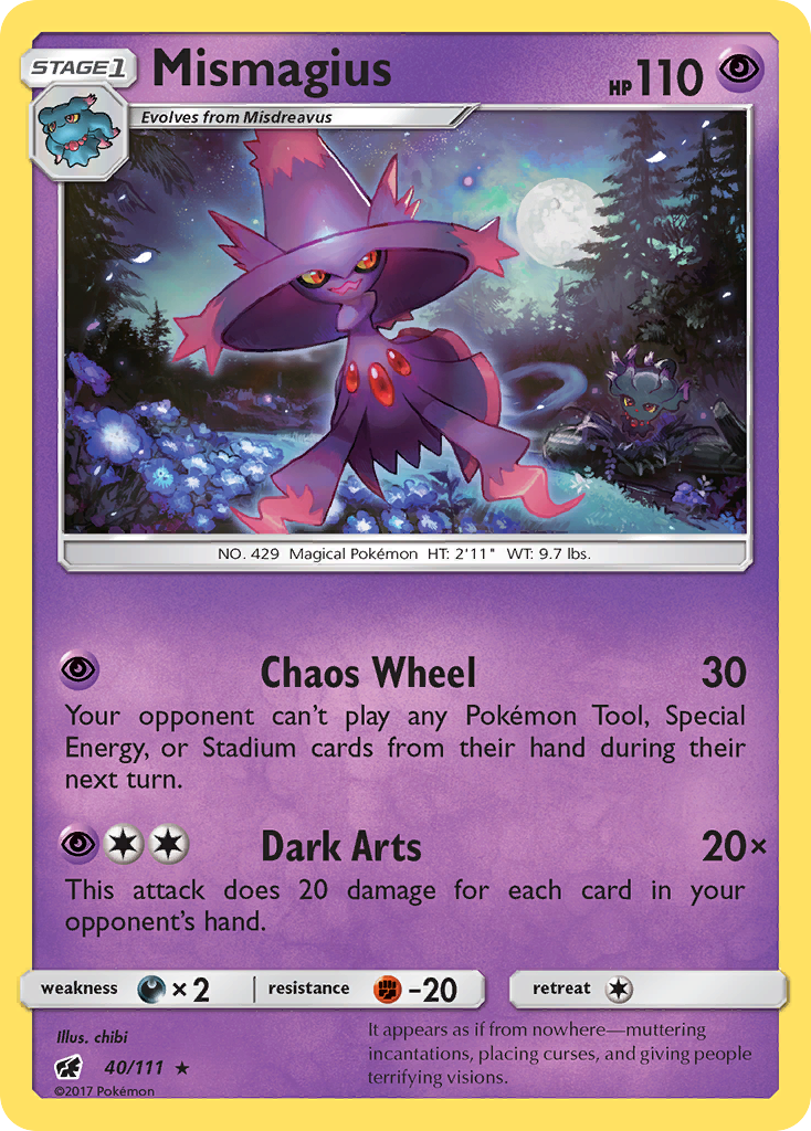 Mismagius (40/111) [Sol y Luna: Invasión Carmesí] 