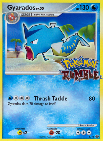 Gyarados (16/6) [Pokémon Rumble] 
