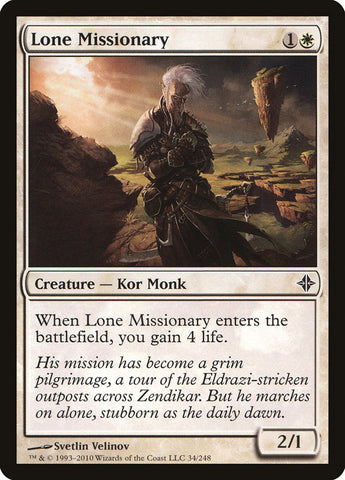 Misionero solitario [El ascenso de los Eldrazi] 